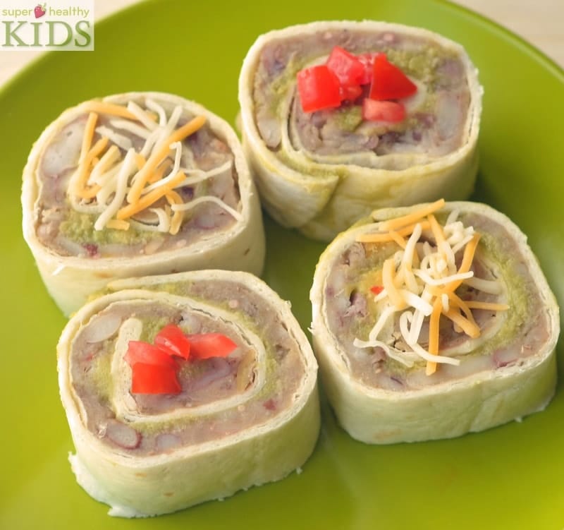 15 Bean Kids Mexican Sushi. Is your family reaping the health benefits from beans?